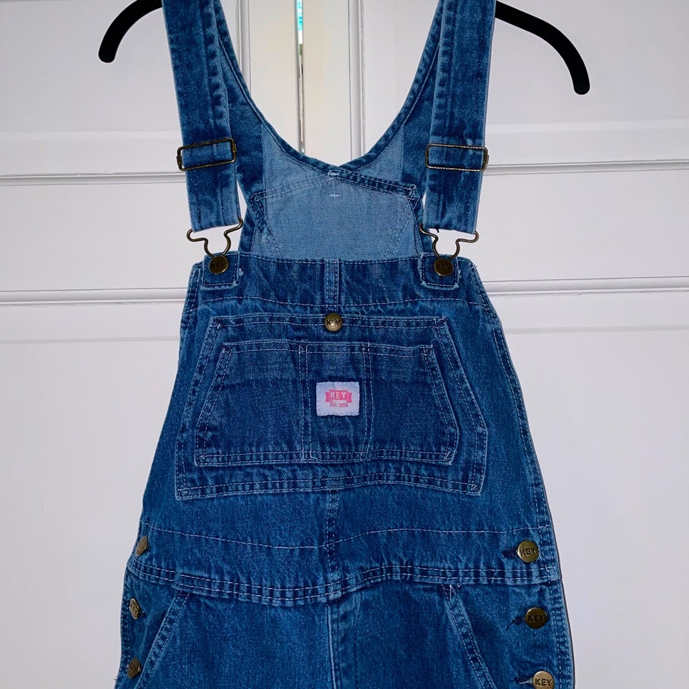 Key Denim overalls size 8 reg